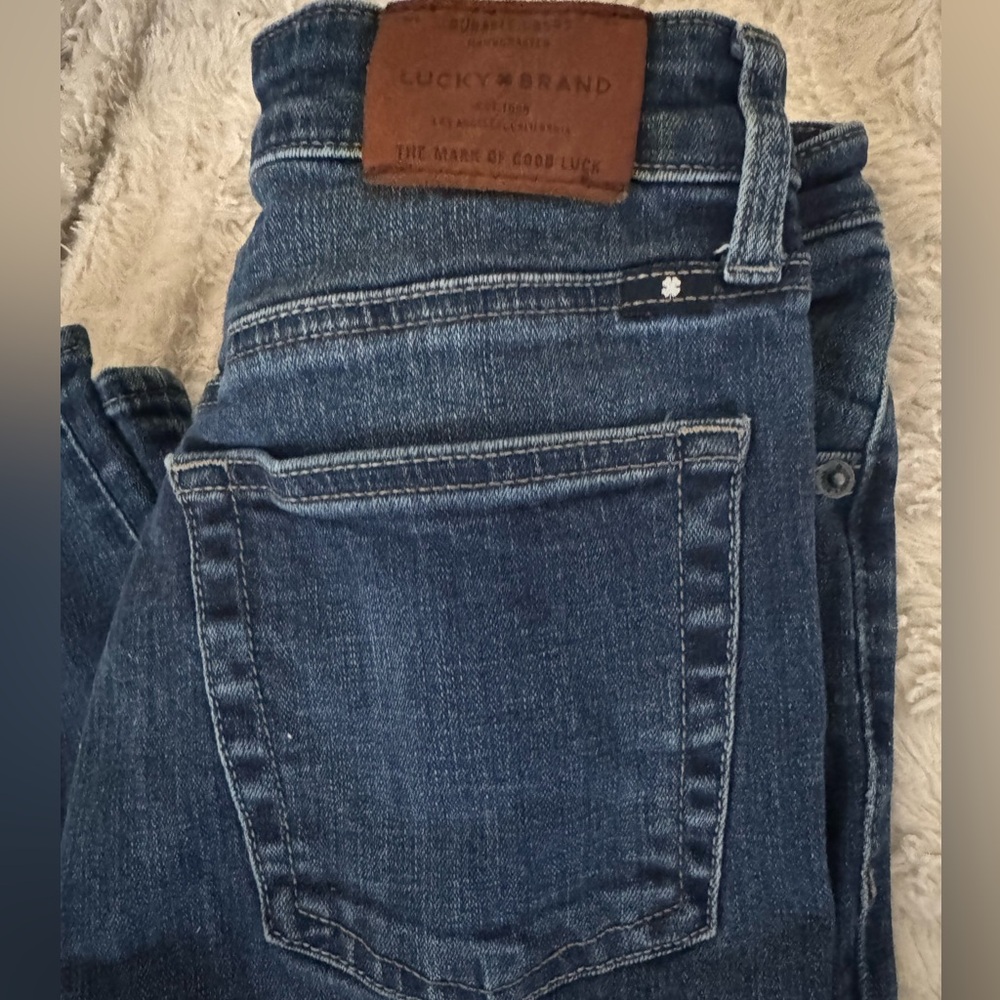 Lucky Brand Women's Skinny Jeans - Dark Blue